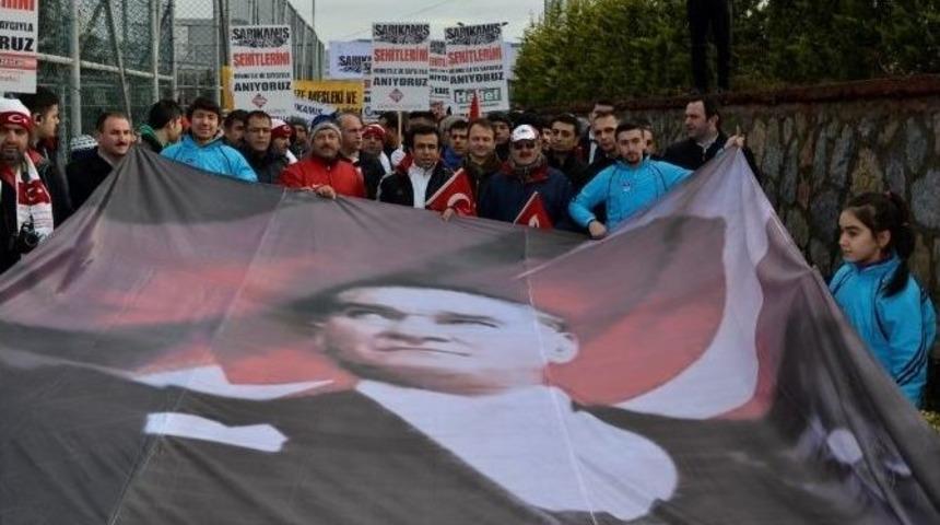 Gebze, Sarıkamış Şehitleri İ&ccedil;in Y&uuml;r&uuml;d&uuml;