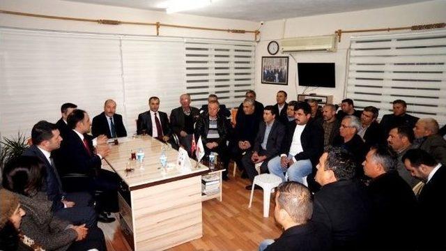 Ak Parti Manisa İl Başkanı Murat Baybatur Sarıg&ouml;l&rsquo;de 1