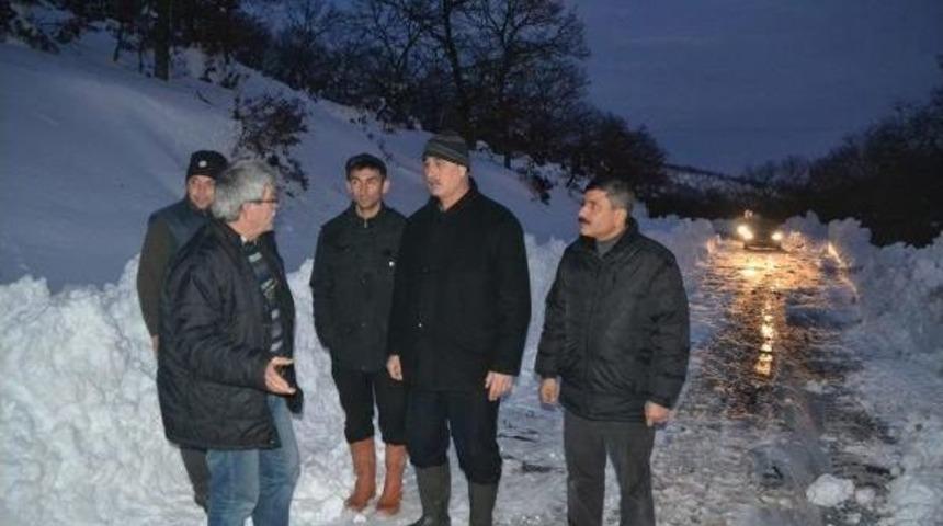 Savaştepe'de Kapalı Yollar Tek Tek A&ccedil;ılıyor