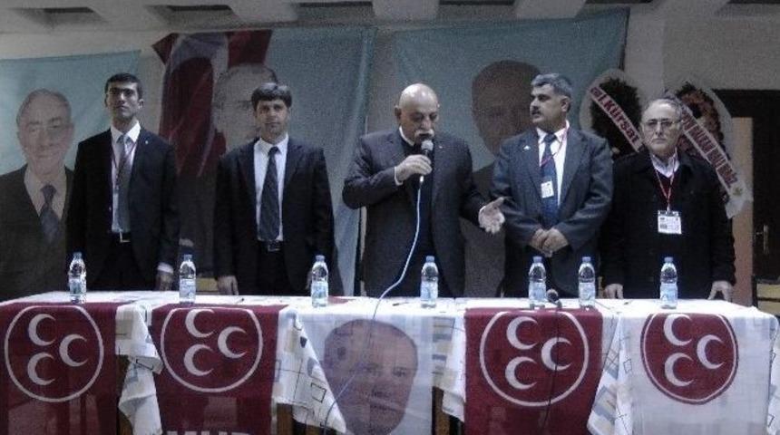 Mhp Merkez İl&ccedil;e Kongresi Yapıldı