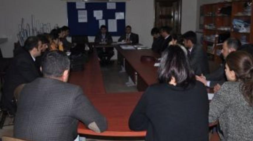 Arpa&ccedil;ay&rsquo;da Proje Değerlendirme Toplantısı Yapıldı