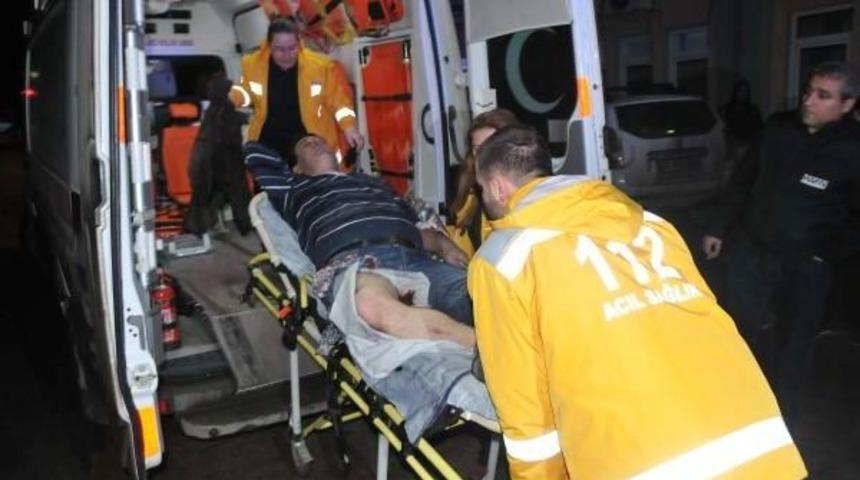 Damat, Kayınpederini Bacağından Vurdu