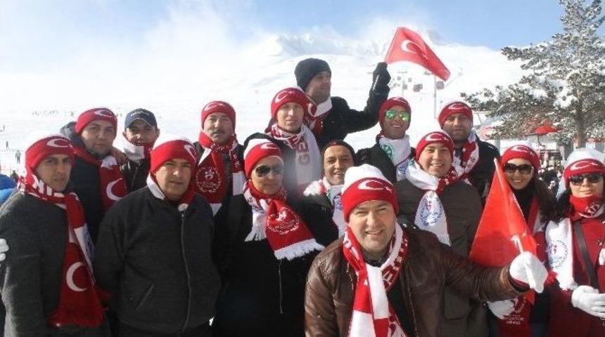 Kbb Spor Etkinlikleri A.ş. Personeli De Sarıkamış Y&uuml;r&uuml;y&uuml;ş&uuml;ne Katıldı