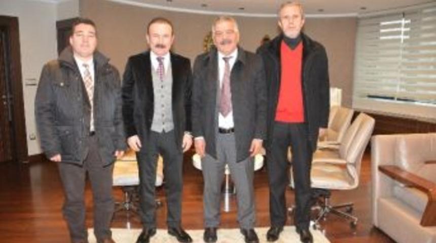 Pazarcılar Odasından Doğan&rsquo;a Ziyaret