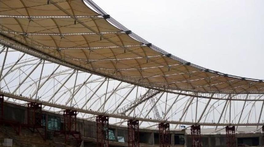 Timsah Arena'nın Koltuk Montajı Başladı