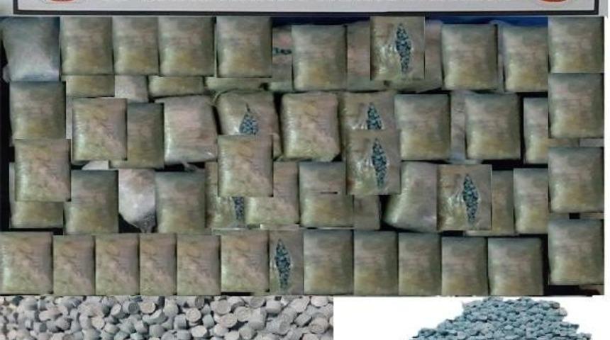 Jandarma, 50 Bin Uyuşturucu Hap Ele Ge&ccedil;irdi