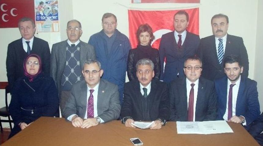 Mehmet Ali T&uuml;rker Mhp İl Başkanlığı&rsquo;na Aday