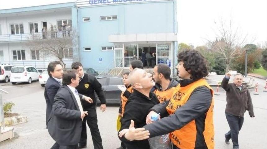 Su Zammını Protesto İçin İsu Binasını İşgal Ettiler