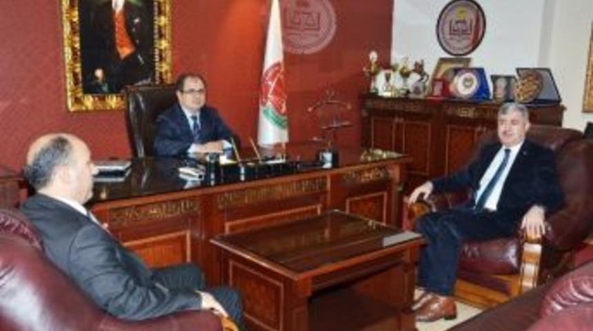 Başkan Polat&rsquo;tan, Baro Başkanı Enver Han&rsquo;a Ziyaret