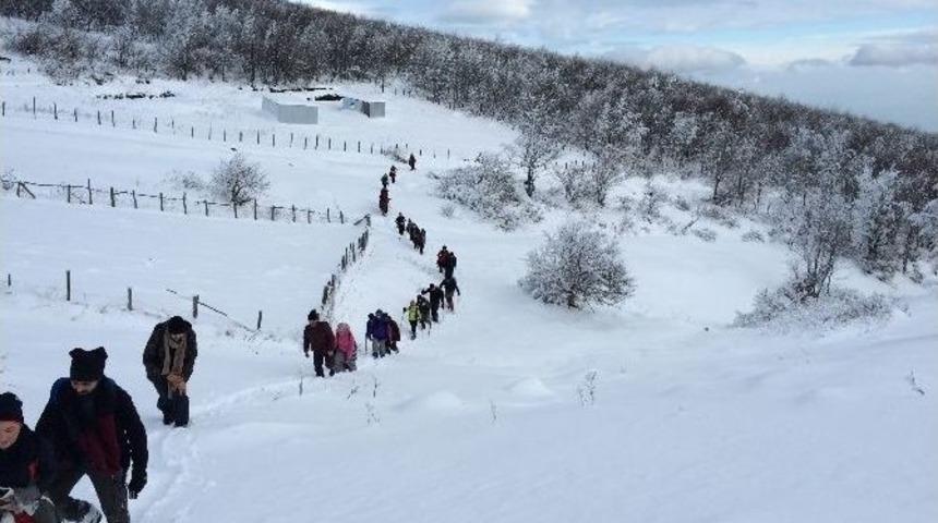 Dağcılar 2015&rsquo;in İlk Kış Y&uuml;r&uuml;y&uuml;ş&uuml;n&uuml; Ger&ccedil;ekleştirdi
