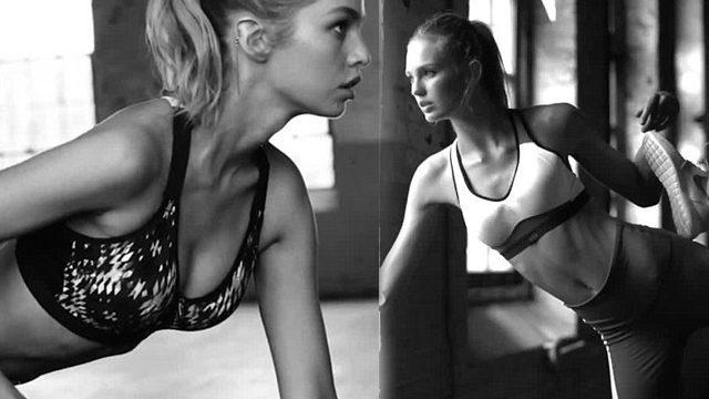 Victoria s Secret g&uuml;zelleri sporda 5