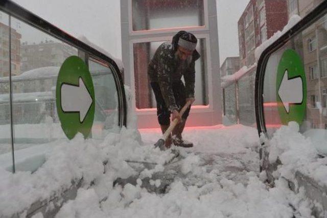 Konya'da Üniversitelere Kar Tatili