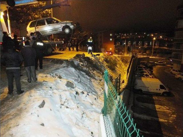 Yozgat’ta Buzlanma Sebebiyle Meydana Gelen Kaza Ucuz Atlatıldı