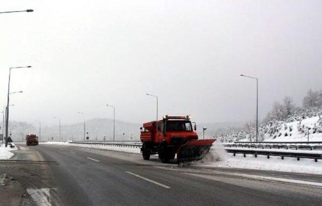 Bolu Dağı'nda Kar Yağışı