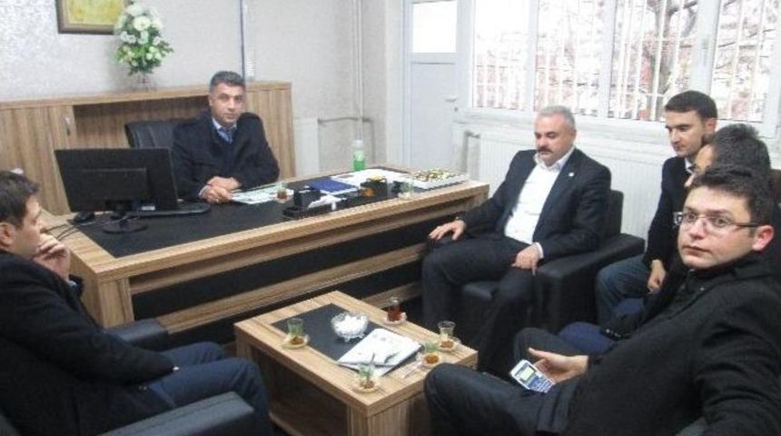 Eren, Yeni Atanan Okul M&uuml;d&uuml;rlerini Ziyaret Etti