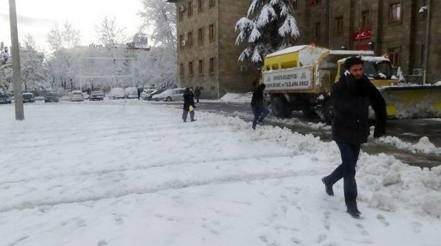 Isparta&rsquo;dan Kar Manzaraları