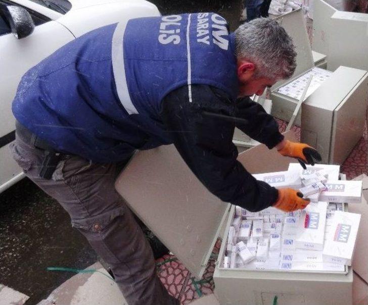 Elektrik Panolarında Kaçak Sigara Gele Geçirildi G5