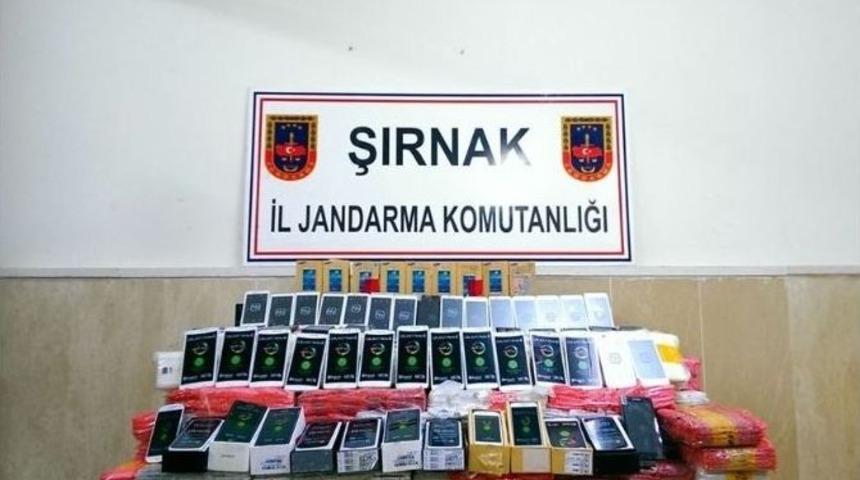 Şırnak&rsquo;ta 2014 Yılında 27 Milyon Değerinde Ka&ccedil;ak Malzeme Ele Ge&ccedil;irildi