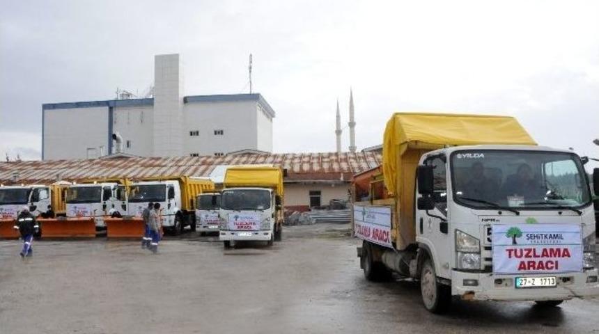 Şehitkamil Kar Yağışına Hazır