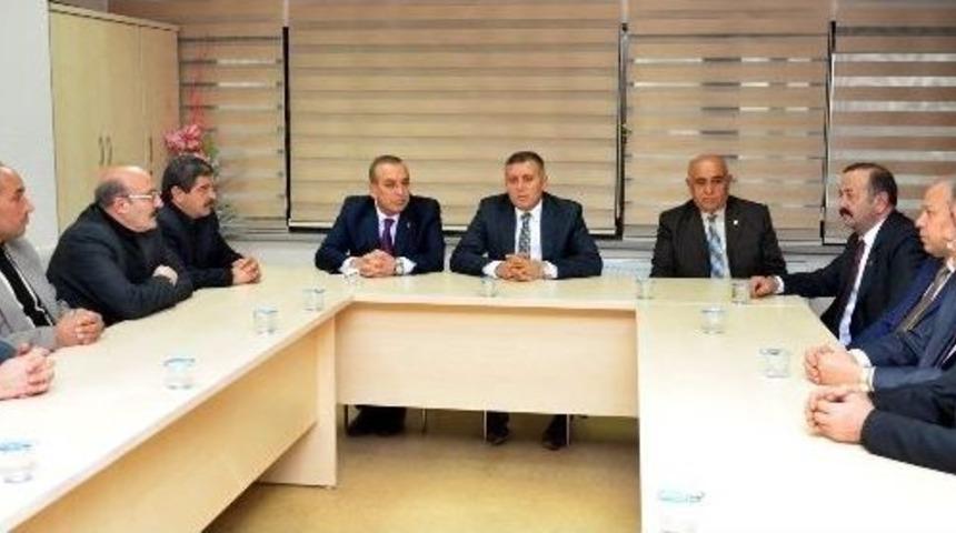 Konesob&rsquo;dan Ak Parti İl Teşkilatı&rsquo;na Ziyaret