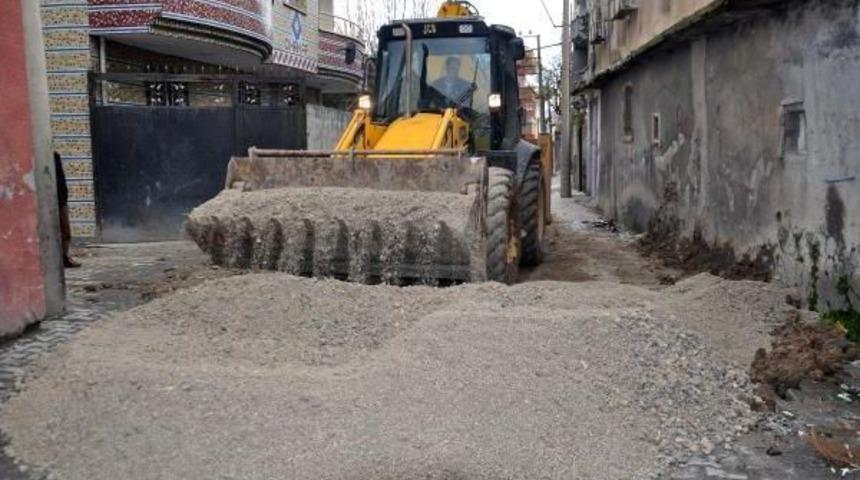 Cizre'de Pkk'lıların Kazdığı Hendekler Kapatılıyor