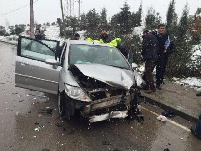 Çayırova Emniyet Müdürü Kazada Ağır Yaralandı