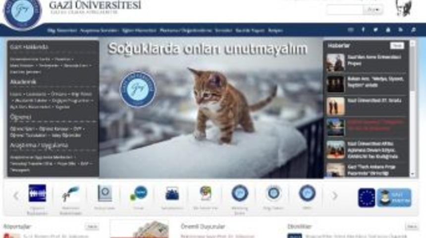 Gazi &Uuml;niversitesi, Sokak Hayvanları İ&ccedil;in &lsquo;soğuklarda Onları Unutmayalım&rsquo; &Ccedil;ağrısı Yaptı