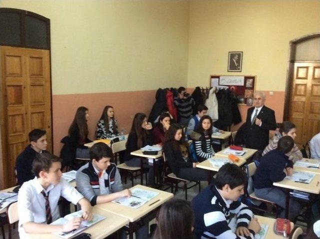 Edirne Valisi Dursun Ali Şahin, Edirne Lisesi’nde İncelemelerde Bulundu