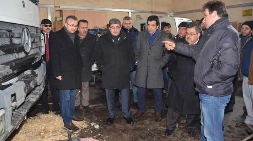 Başkan Yağcı At&ouml;lye &Ccedil;alışanlarıyla Bir Araya Geldi