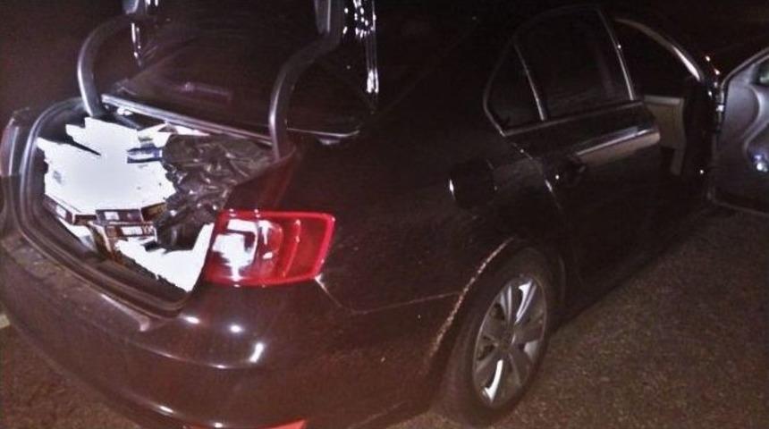 Edirne&rsquo;de 6 Bin 160 Paket Ka&ccedil;ak Sigara Ele Ge&ccedil;irildi