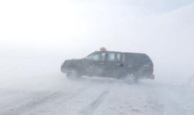 Tipi Ve Çığ Yüzünden Erzurum'da Ulaşım Durdu (7)