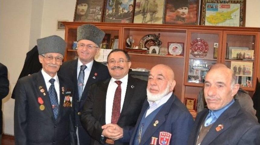 Kaymakam Atlamaz&rsquo;dan Gaziler Derneğine Ziyaret