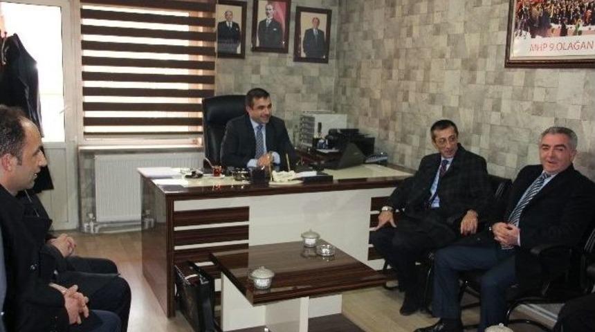 Ak Parti İl Başkanlığından Mhp İl Başkanlığına Hayırlı Olsun Jesti