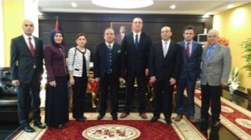 Başhekim Bilgin’den Kaymakam Yıldız’a Ziyaret