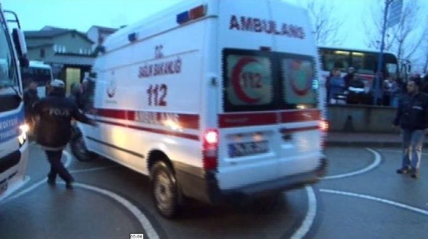 Halk Otob&uuml;s&uuml; Yayaya &Ccedil;arptı