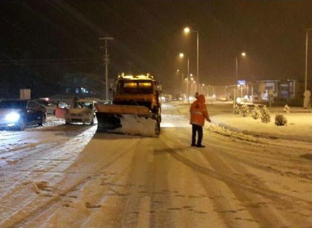 Düzce'de 22 Köy Yolu Ulaşıma Kapalı, 2 İlçede Okullar Tatil (4)