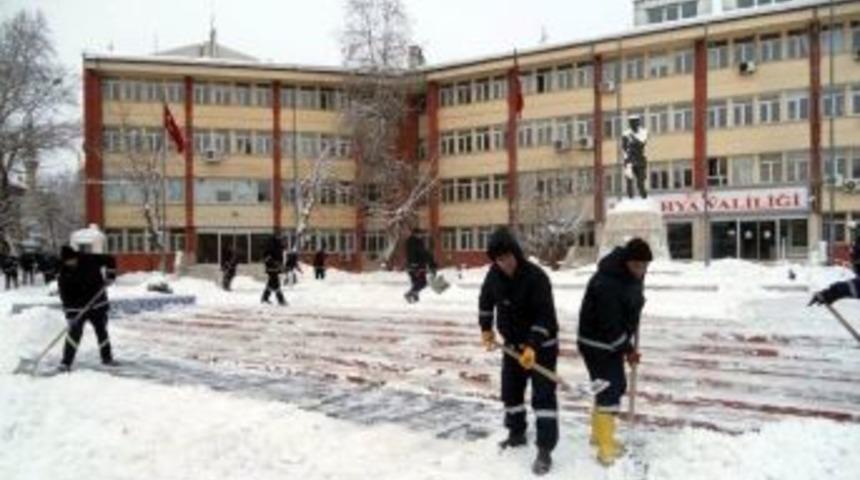 Kütahya’da Taşımalı Eğitime Kar Tatili