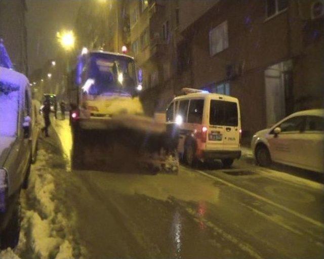 Bursa’da Yollar Buz Pistine Döndü