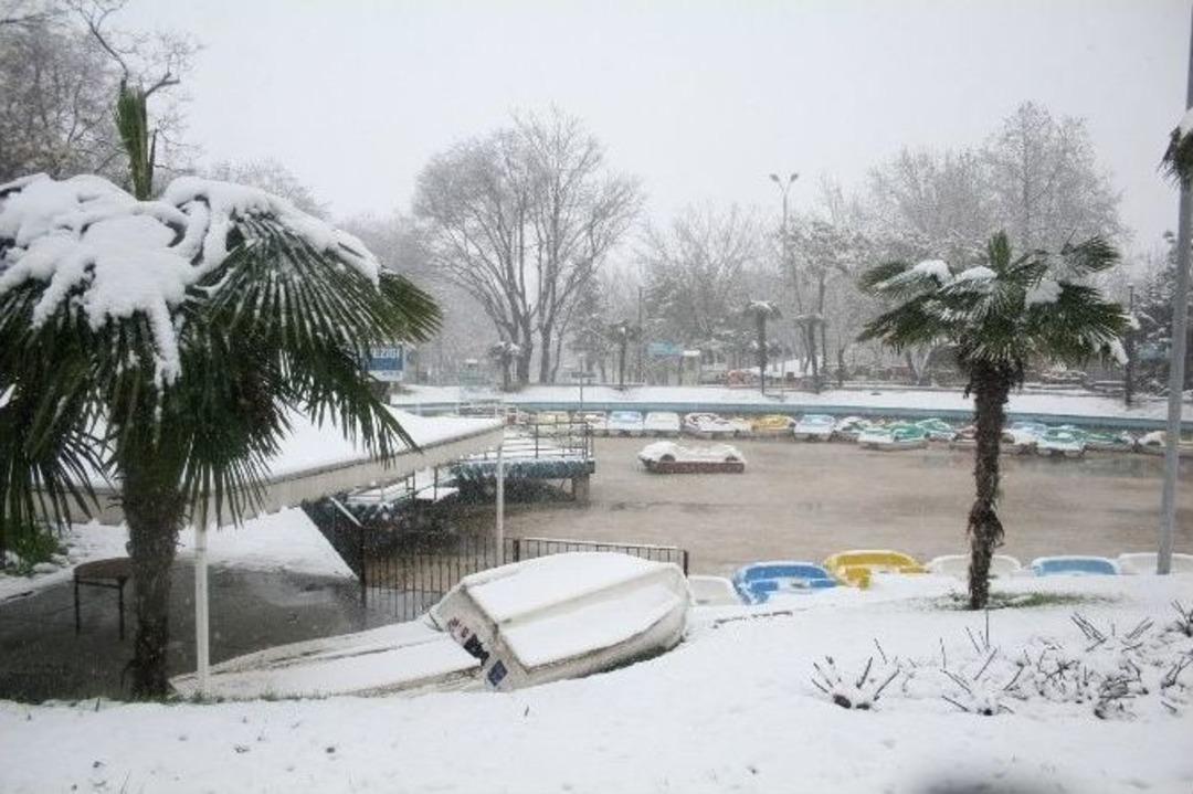 (&ouml;zel Haber) Bursa&rsquo;da Kartpostallık Kar Manzaraları