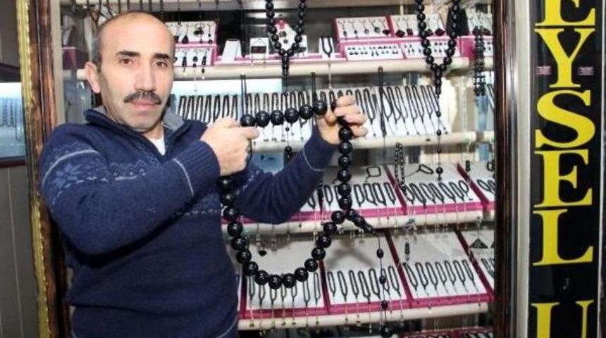 Oltu Taşından Kiloluk Tespih