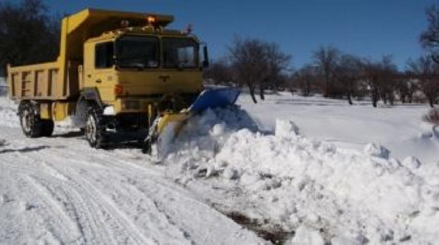 Elazığ’da 110 Köy yolu kapalı