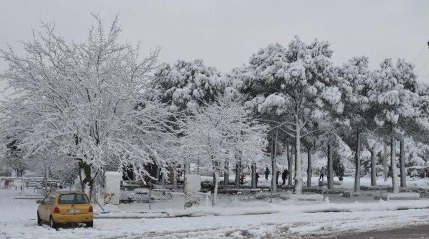 Karacasu&rsquo;da Kar Ve Buzlanmayla M&uuml;cadele Devam Ediyor