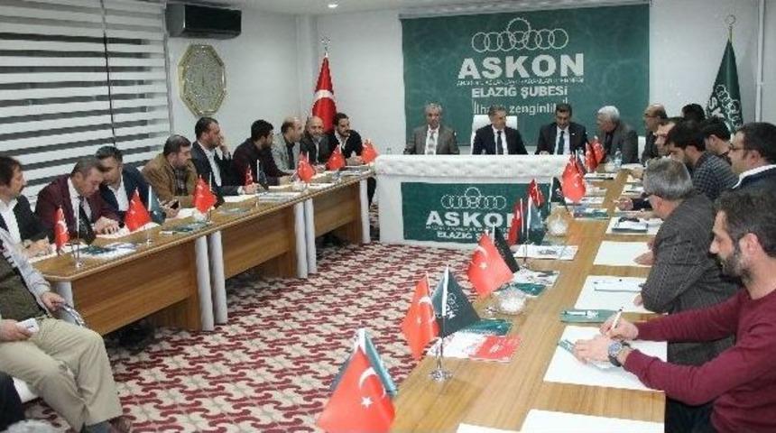 Askon Elazığ Şubesinden &lsquo;t&uuml;rkiye&rsquo;nin Gelecek 10 Yıl Vizyon&rsquo; Toplantısı