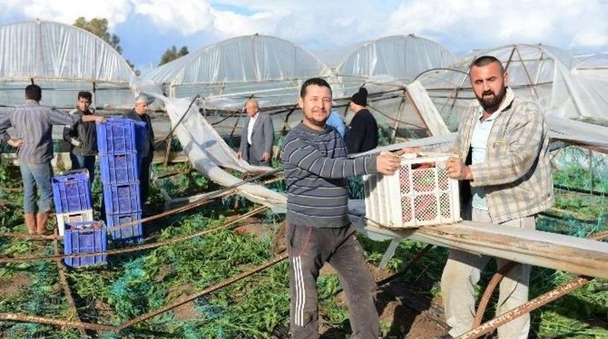 Kumluca&rsquo;da Yaralar Sarılmaya &Ccedil;alışılıyor