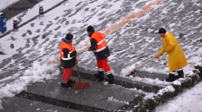 Kar K&uuml;reme Timi G&ouml;rev Başında