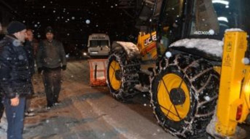 Başkan Edebali &lsquo;kar&rsquo; Denetiminde