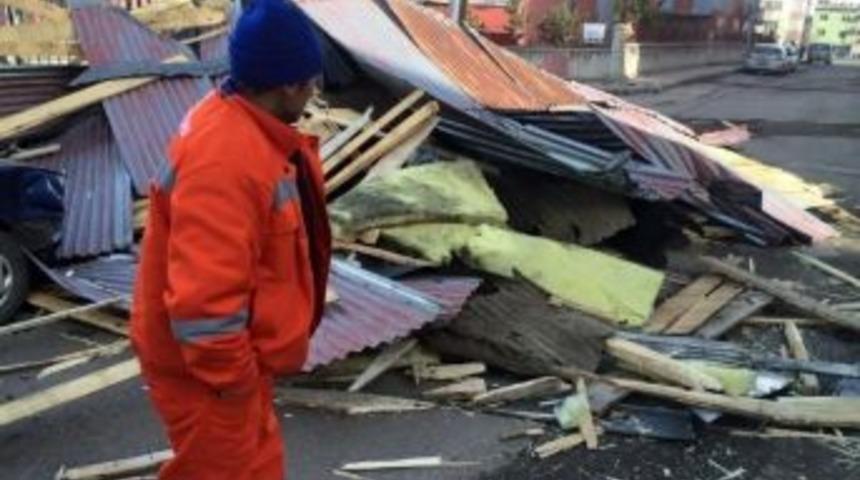 &Ccedil;atının Altında Kalan Esnaf &Ouml;ld&uuml;