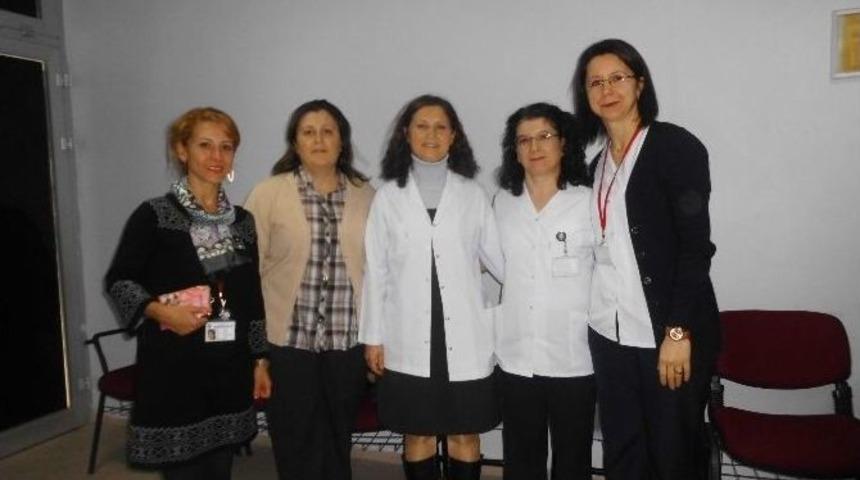 Edremit Devlet Hastanesindeki Seminere Katıldılar