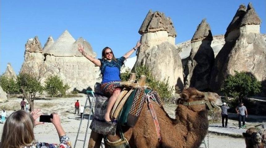 Kapadokya B&ouml;lgesini 2014 Yılında 2 Milyon 852 Bin Turist Gezdi