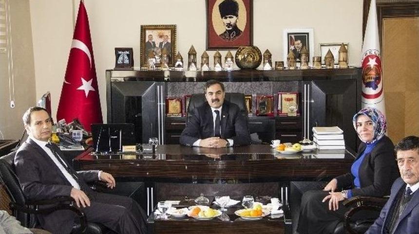 Eş Başkan Olan Ve Dağkıran&rsquo;dan İadeyi Ziyaret